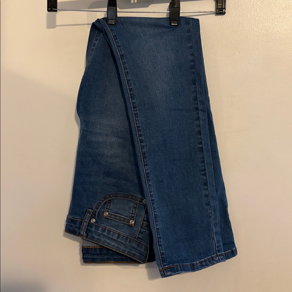 Monkey Ride High Rise Slim Straight Leg Jeans 7 / 28 - Picture 6 of 10